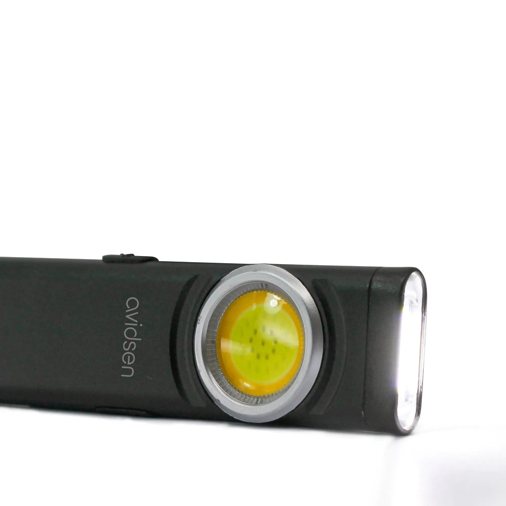 Torcia LED Appendibile 4 Facce – 140 Lumens (Lanterna/Luce da Campeggio) Avidsen