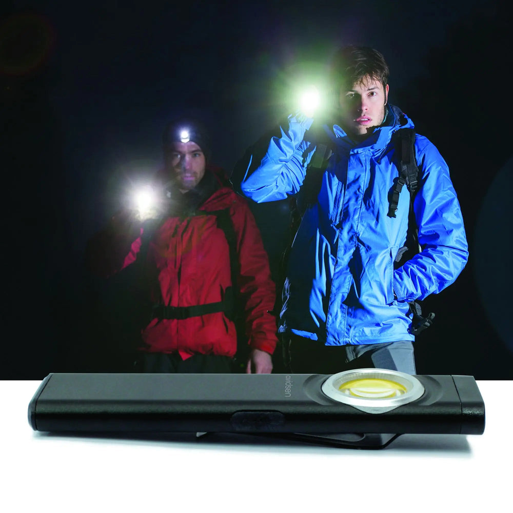 Torcia LED Appendibile 4 Facce – 140 Lumens (Lanterna/Luce da Campeggio) Avidsen