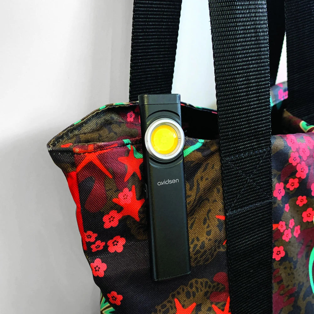 Torcia LED Appendibile 4 Facce – 140 Lumens (Lanterna/Luce da Campeggio) Avidsen