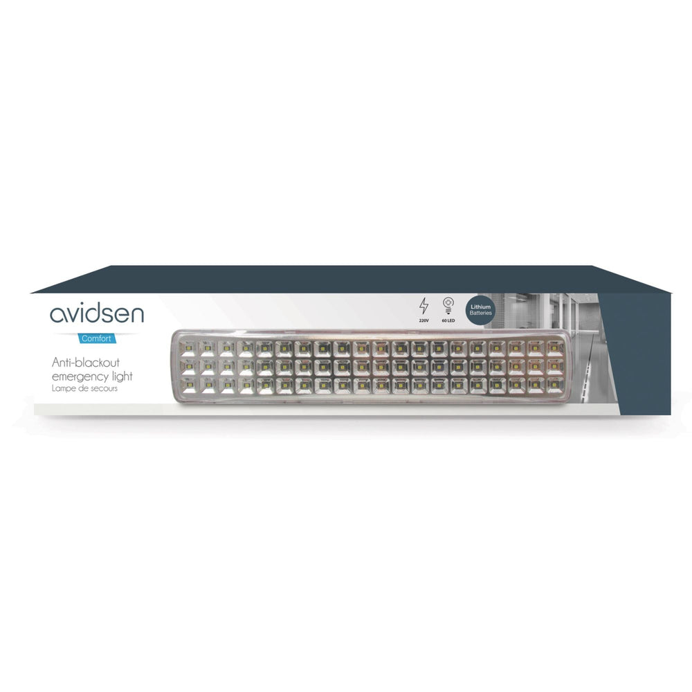 Lampada di emergenza per aziende 60 led anti-blackout Avidsen