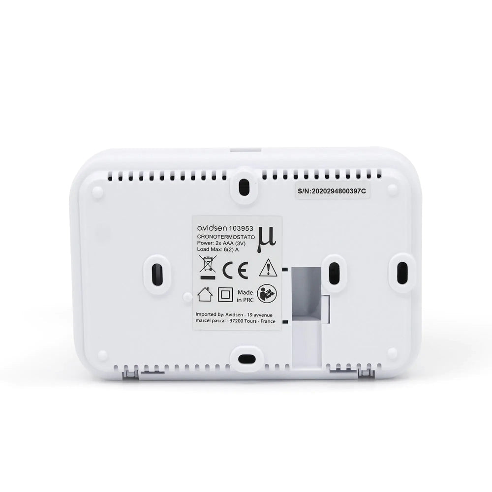 Avidsen Termostato Programmabile Via Cavo – Modello 103953 Avidsen