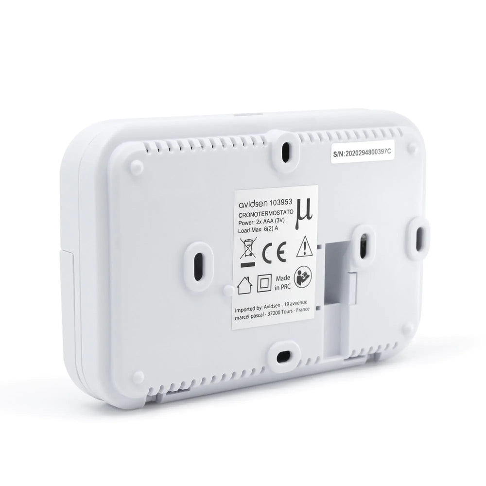 Avidsen Termostato Programmabile Via Cavo – Modello 103953 Avidsen