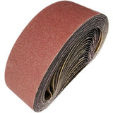 Set 3 Nastri Abrasivi 620x100 mm Grana 80
