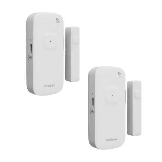 Avidsen Kit Sistema di Allarme Senza Fili – Modello 100112 (Con 2 Telecomandi e Sensore PIR) Avidsen