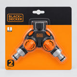 BLACK+DECKER 34647 – Presa a due vie con rubinetto
