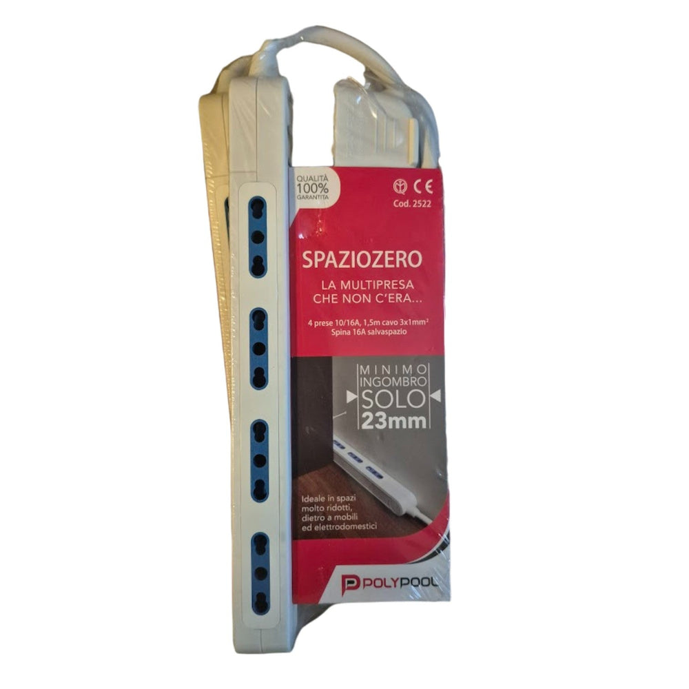 Multipresa 4 Posti Salvaspazio PolyPool Polypool
