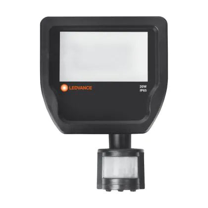 Proiettore led 20W colore nero IP65 sens 4K Avidsen