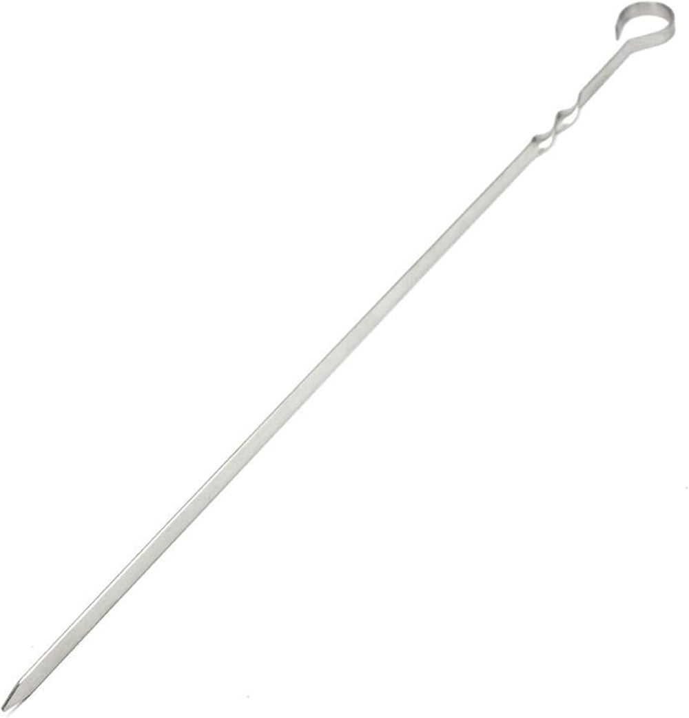 WEBER (Compatibile) Porta Spiedini e Kebab in Acciaio Inox – Supporto Alzato e Riutilizzabile per Cottura Uniforme sul Grill Generico