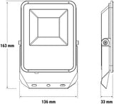 Beghelli 86169 Floodlight FL Dual Sensor - 20W IP66 4000K - Stokkisti In Brescia