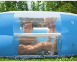Bestway Piscina Famigliare Splashview 270 x 198 x 51 cm – Con Sedili Integrati e Portabicchieri Bestway
