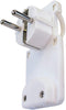 Poly Pool PP0454 - Spina Salvaspazio Standard Franco-Tedesco Schuko 16A (Colore Bianco)
