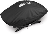 WEBER Custodia Premium (Art. 7118) – Telo Protettivo in Tessuto Traspirante per Barbecue Serie Q 200/2000 (Con Carrello Standard) Weber