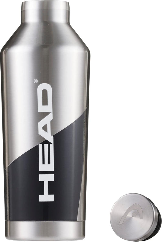 HEAD – Borraccia Termica 500 ml in Acciaio Inox Nera