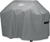 WEBER Custodia Premium Barbecue Copertura (Art. 7179) – Affumicatore per Barbecue a Gas o Carbone (Grigio) Weber