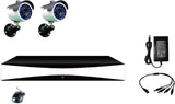 Kit DVR AHD Proxe 433310 a 4 Canali con HDD 1TB e 2 Telecamere 700TVL