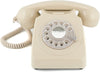 GPO Retro 746 Rotary Ivory – Telefono fisso vintage avorio con disco rotante