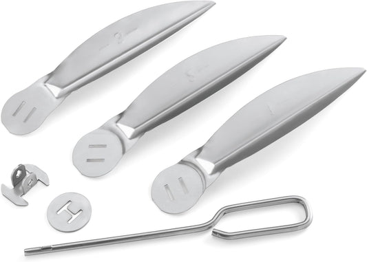 WEBER Kit Sistema di Pulizia One-Touch® (Art. 7444) – Kit di Ricambio per Ceneri e Ventilazione per BBQ a Carbone Ø 57 cm Weber