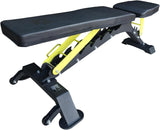 BILDER Panca Palestra Pieghevole Regolabile Multifunzione 300 kg (120 x 40 x 115 cm)