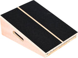 BILDER Slant Board Tavola Inclinata Regolabile in Legno per Allungamento Polpacci - 40 x 32 x 15 cm