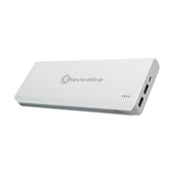 Electraline 500333 Powerbank Batteria Esterna - 2 Uscite USB 1A + 2,1A (Misura 10.000 mAh)