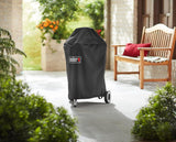 WEBER Custodia Premium (Art. 7141) – Telo Protettivo in Tessuto Traspirante Ø 47 cm per Barbecue a Carbone Kettle Weber