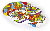 Bestway 43194 Isola Gonfiabile Mexi-Skull - Materassino Teschio Messicano (193 x 141 cm)