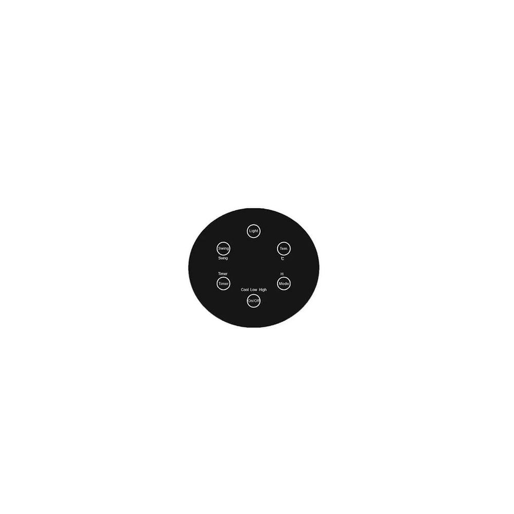 ARDES Termoventilatore Ceramico Digitale a Torre – Modello AR4P19 PIN (2000 Watt) Ardes
