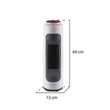 ARDES Termoventilatore Ceramico Digitale a Torre – Modello AR4P19 PIN (2000 Watt) Ardes
