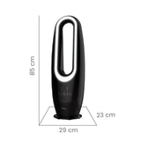 Ardes AR5BL3 DARK MUNA XXL Acceleratore d'Aria Senza Pale - Altezza 85 cm