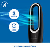 Ardes AR5BL3 DARK MUNA XXL Acceleratore d'Aria Senza Pale - Altezza 85 cm