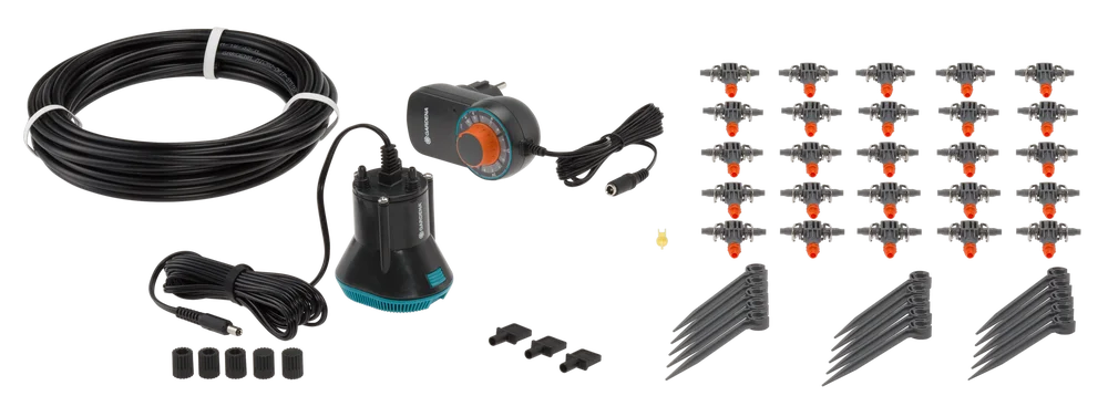 Set Irrigazione Automatica per Balconi GARDENA - Art. 1407-20 Gardena