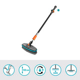 Set con Manico per Pulizia Soft Cleansystem Gardena 18826-20