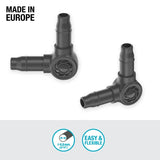 Raccordo a L GARDENA Micro-Drip-System 4,6 mm (3/16") - Art. 13212-26 Gardena