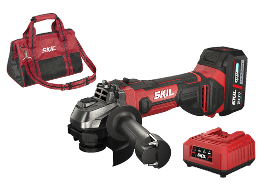 SKIL AG1E3920DC Smerigliatrice a Batteria 115 mm - Smerigliatrice Angolare