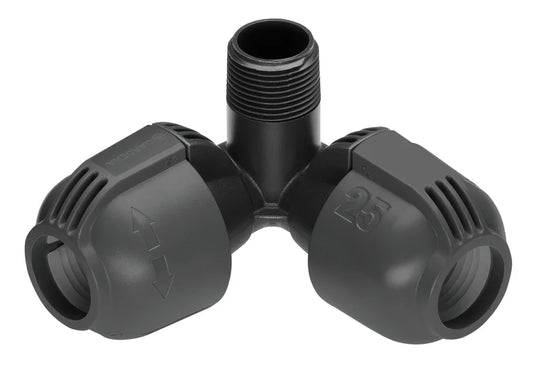 GARDENA Sprinklersystem Attacchi per Irrigatori 25 mm x 26,5 mm (G 3/4") Filetto Maschio - 2783-20
