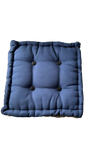 Set 3 Cuscini da Interno 35x35 - 2 Blu e 1 Bianco