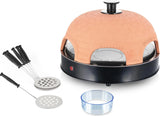 Forno Pizza Emerio PO-115984 con Cupola in Terracotta - 6 Persone