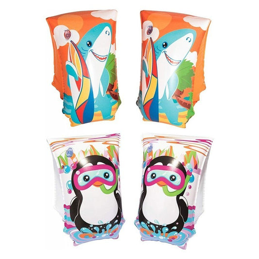 Braccioli Aquatic Life 30x15 cm per Bambini 5–12 Anni – 2 Disegni Assortiti – Bestway Bestway