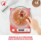 Bilancia da Cucina Elettronica RAL AR1PA1/R – Precisione e Praticità per Misurazioni Accurate | Ardes Ardes