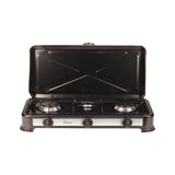 Fornello a Gas Odino 3 – 3 Fuochi GPL, Colore Nero, Potente e Pratico | Ardes Ardes