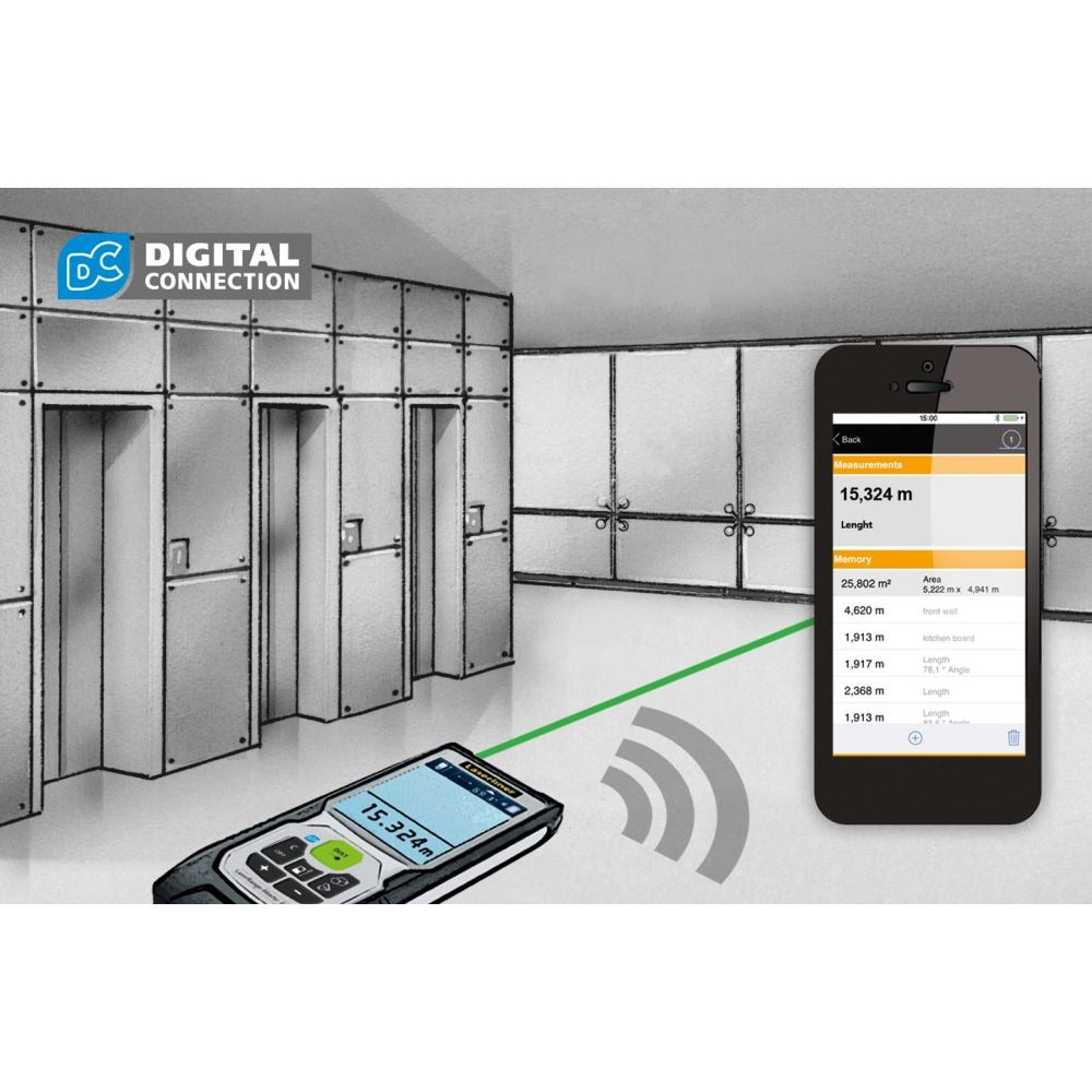 Telemetro Laser LaserRange-Master Gi7 Pro – Misurazioni Precise e Veloci | LaserRange-Master Laserliner