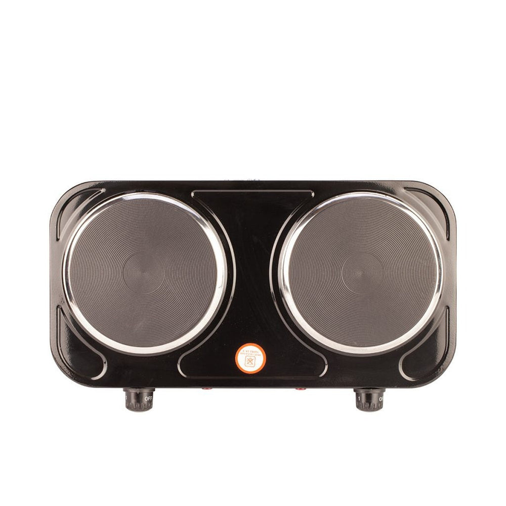 Fornello Elettrico TIKAPPA F20 a 2 Piastre Ø 15,5 cm – Potente, Pratico e Ideale per Casa o Campeggio | Ardes Ardes