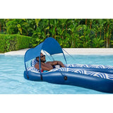 Bestway 43732 Materassino Gonfiabile con Parasole Comfort Plush 198x112 cm