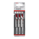 Set 3 Lame per Seghetto Alternativo T 102 D Clean for PP - BOSCH