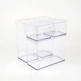 Rotho Loft - Set di 5 Contenitori (2x1,5l + 2x0,5l + 1x2,1l) - Stokkisti In Brescia