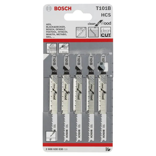 Lama per Seghetto Alternativo T 101 B Clean for Wood - BOSCH