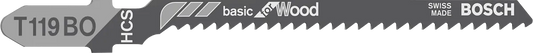 Lama per Seghetto Alternativo T 119 BO Basic for Wood - BOSCH