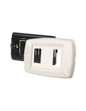 Placca PolyPool in Tecnopolimero a 2 Posti – Bianca con Supporto Incluso Polypool