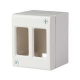 Contenitore da Parete a 2 Fori PolyPool Serie “Basic” – Avorio Polypool