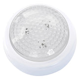 Lampada push con 3 led tonda colore bianco Avidsen